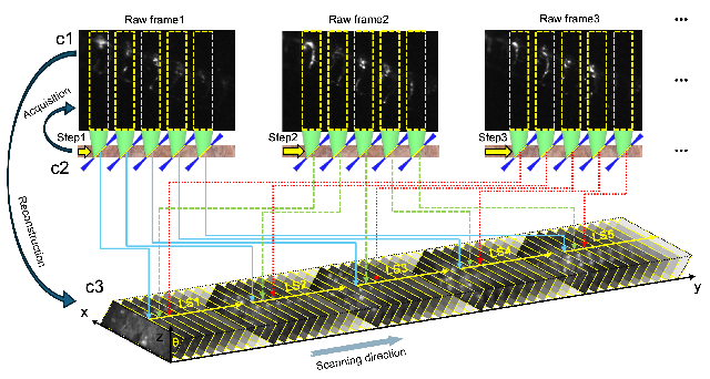 倾斜光片生成原理图